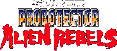 Super Probotector: Alien Rebels logo for Super Nintendo